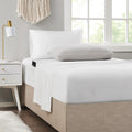 Comforter Set With Bed Sheets Yellow Queen Multicolor Polyester