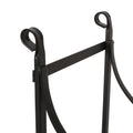 Log Rack Black Iron