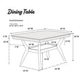 Formal Look 1Pc Dining Table W Shelve Solidwood Espresso Finish Dining Room Furniture Espresso Espresso Dining Room Classic,Contemporary,Modern,Transitional Rubberwood Rectangular Kitchen & Dining Tables Rectangular Solid Wood