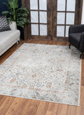 Noble Gc Gen7002 Ivory 7 Ft. 10 In. X 10 Ft. 3 In. Area Rug Beige Polyester