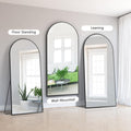 Dolonm Arched Full Length Mirror With Stand, 71