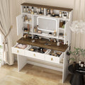 Farmhouse Dressing Table Makeup Table, 43