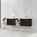 72 Inch Soft Close Doors Bathroom Vanity With Sink, A Small Storage Shelves, 30