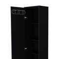 Cabinet Buccan Storage, Garage, Black Standard Black Kitchen Shelves Included Modern Engineered Wood