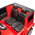 24V 2 Seater Kids Ride On Car Licensed Mercedes Benz G63 Powerful 4Wd For Kids Ages 3 8, With 7Ah Big Battery, Remote Control, Soft Braking, 4 Wheel Suspension, Led Headlight & Music,Red Red Polyethylene