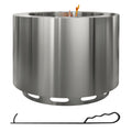 Outsunny Smokeless Fire Pit, 19