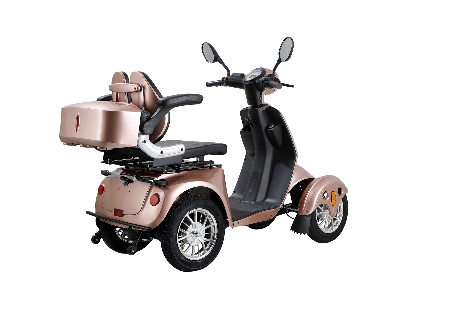 Fastest Mobility Scooter With Four Wheels For Adults & Seniors Rose Abs Pc