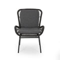 Pabrico Chair Grey Iron Plastic