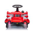 12V Kids Ride On Electric Toy,360 Degree Drift In Place,Spray Function,Front&Side Lights Design,Usb Mp3,Bluetooth,Music, 3.73 4.35 Mph,Easy Installation,Ultimate Cool Operation For Kids Aged 3 . Red