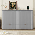 Queen Size Murphy Bed Wall Bed With Drawer And A Set Of Sockets & Usb Ports, Pulley Structure Design, Gray Queen Gray Plywood