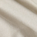 Solid Piece Dyed Grommet Top Curtain Panel Natural Polyester