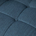 Club Chair Navy Blue Fabric