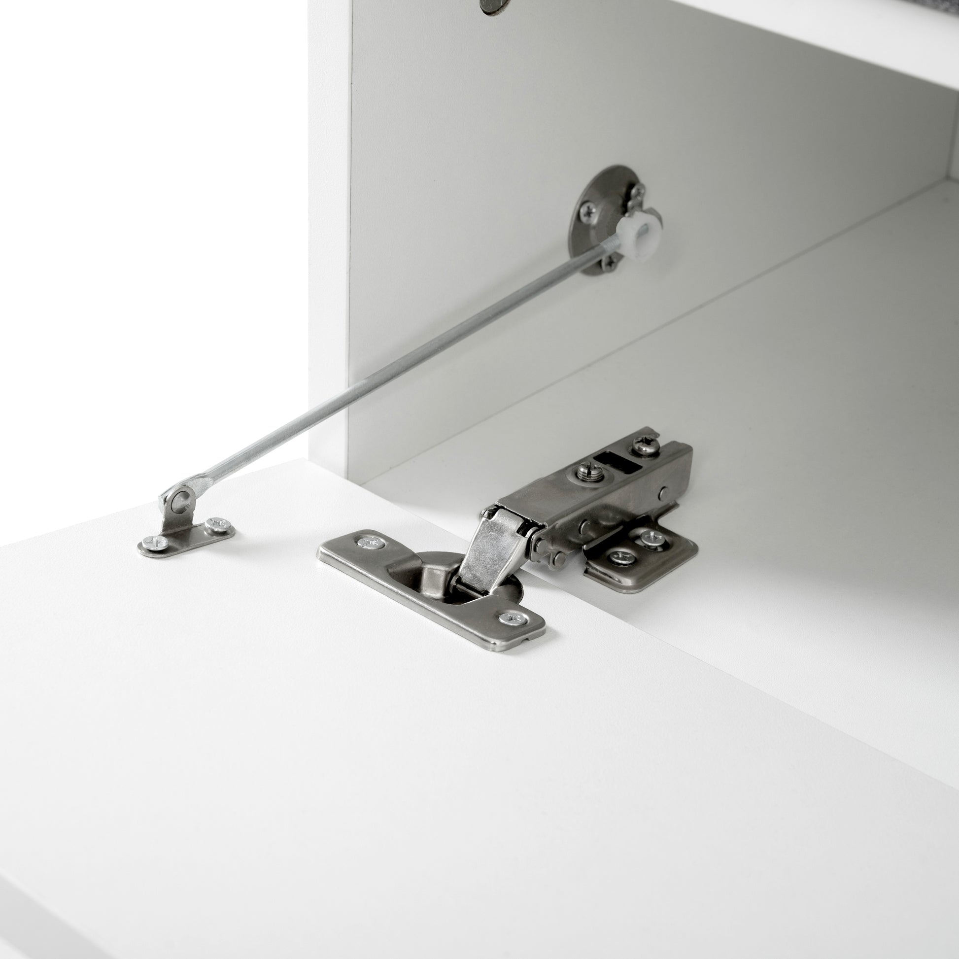 Elegant 2 In 1 Shoe Cabinets With Soft Cushion, Modern Storage Bench With Arched Doors & Rebound Devices, Versatile Shoe Rack Organizer With Adjustable Shelves For Hallway, Living Room, White White