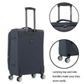 3 Piece Lightweight And Stylish Travel Suitcase 20 Inches, 26 Inches, 30 Inches. Durable And Easy To Carry Design, Ergonomic, Suitable For Both Men And Women. Suitable For Travel Blue Fabric