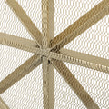 Fire Screens Gold Iron