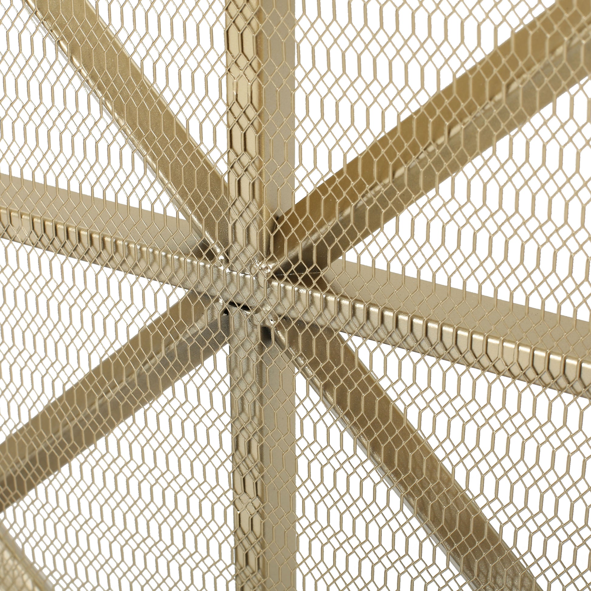 Fire Screens Gold Iron