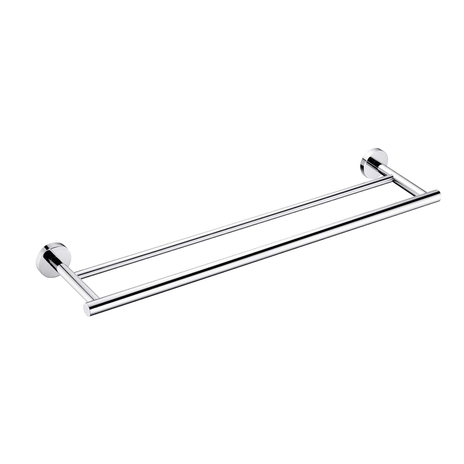 23.6'' Towel Bar Wall Mounted Chrome Stainless Steel