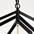 8 Light Lantern Tired Farmhouse Ceiling Hanging Light Black Chandelier Metal Modern Pendant Light Fixtures For Kitchen Island Dining Room Living Room Foyer Entryway E12 Bulbs Not Included Matte Black Ceiling Lights American Design,Luxury,Modern,Vintage