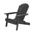 Malibu Adirondack Chair Dark Grey Acacia Wood