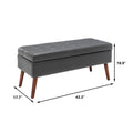 Storage Bench With Storage Bench For Bedroom End Of Bed Bench Foot Of Bed Bench Entryway Bench Storage Ottoman Bench 43.3