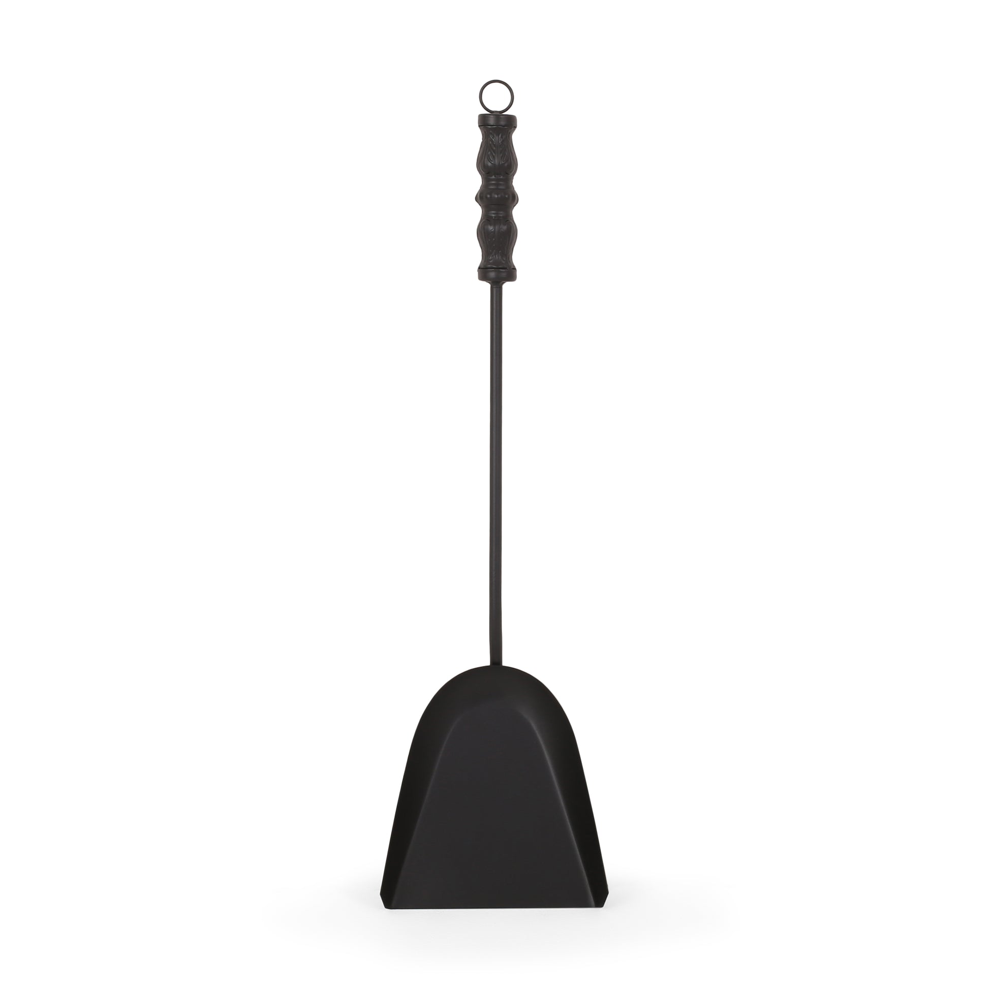 Log Rack And Tools Matt Black Iron