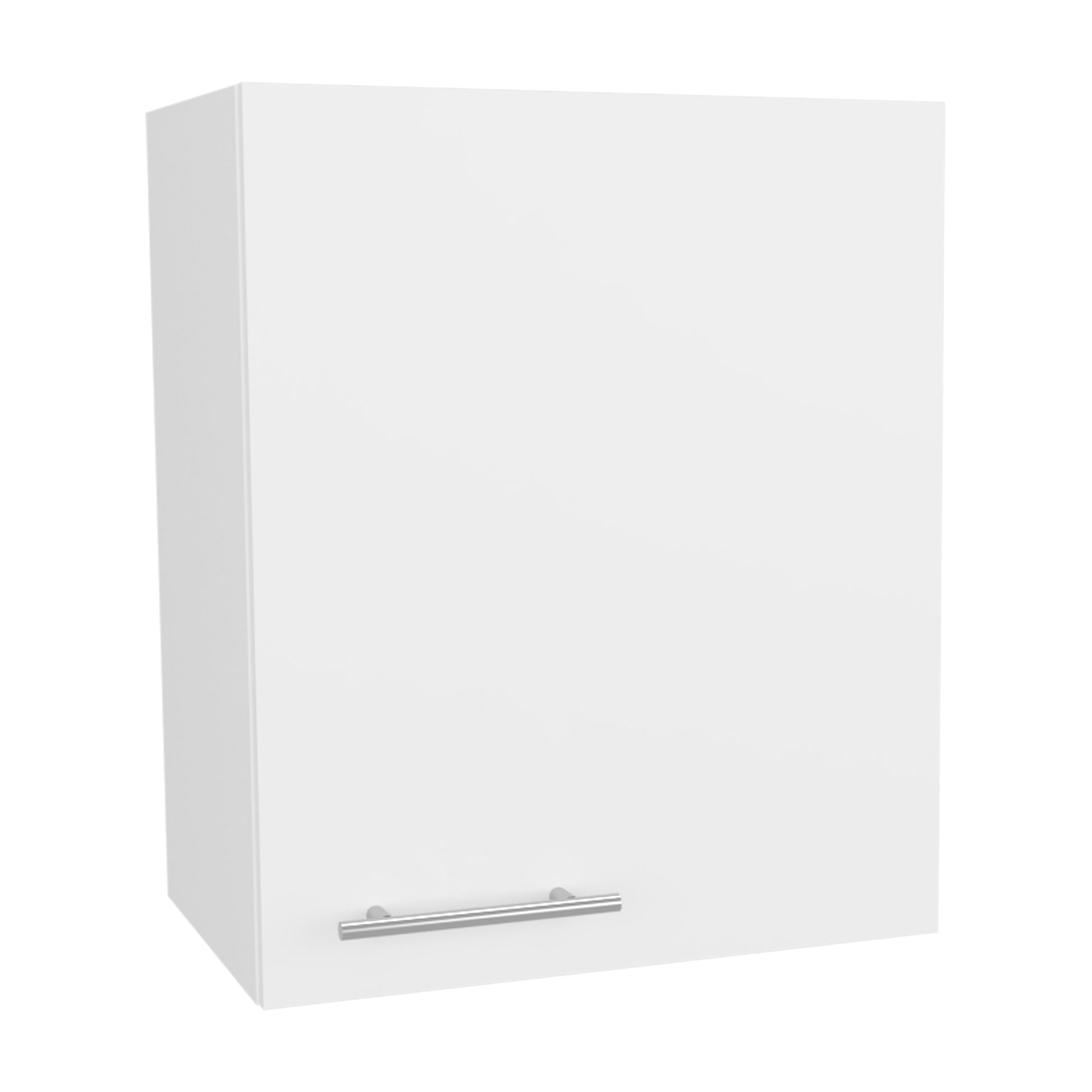 Manchester 20" Wide One Door And Two Shelves Wall Cabinet 1 2 Shelves White Dining Room Modern Particle Board