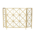 Fire Screens Gold Iron
