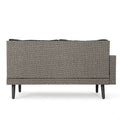 Tahiti Sofa Set Black Pe Rattan Iron Waterproof Fabric