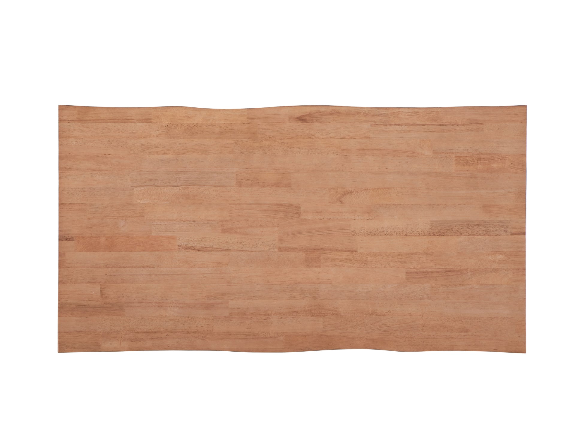 Natural Dining Table With Wooden Leg Natural Seats 6 Dining Room Modern Rectangular Wood
