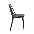 Dining Chair Black Polypropylene