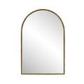 Arched Mirror,Wall Mirror For Bathroom,Vanity Mirror Or Wall Decor Arch Mirror For Livingroom Bedroom Entryway,Gold Gold Glass,Mdf Iron
