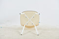 Dining Chair,Set Of 4,Metal Leg,Plastic Seat,Transparent Yellow Yellow White Iron Plastic