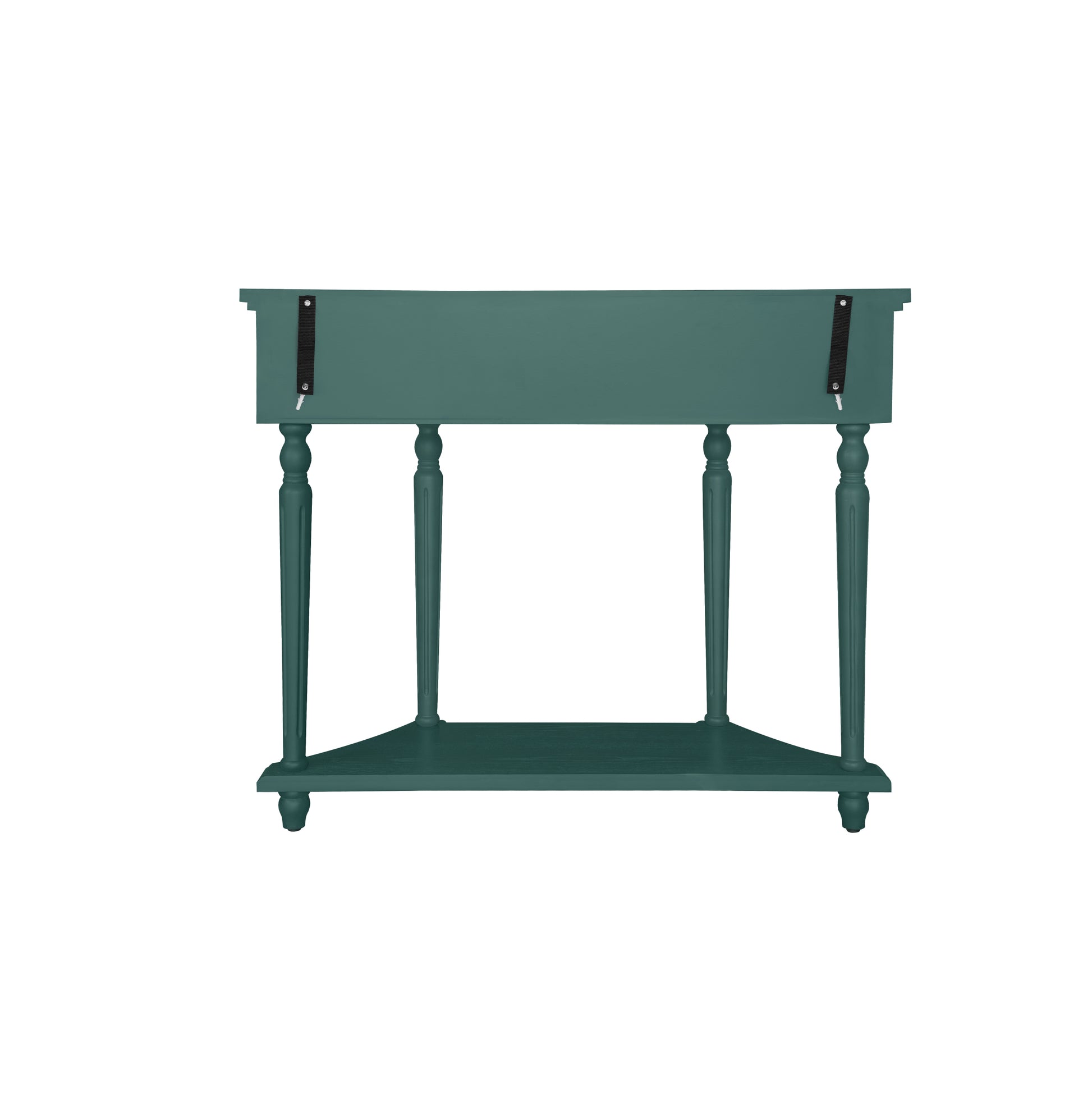 1 Drawer End Table,Side Table,Elegant Carved 1 Drawer End Table For Living Room Bed Room Study Entryway Dark Green American Design Mdf