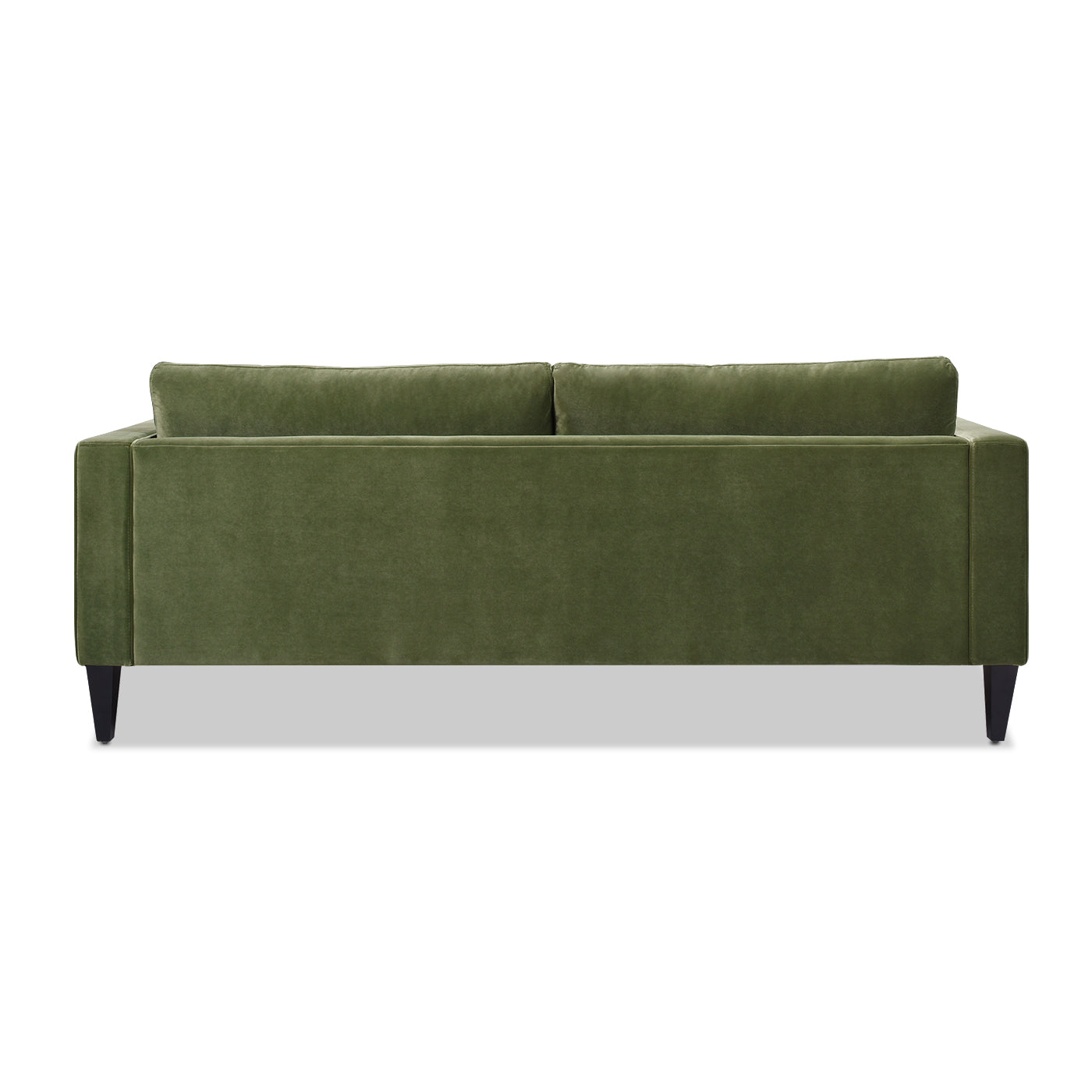 Nicholi 84" Mid Century Modern Sofa, Olive Green Performance Velvet Olive Green Foam Velvet 3 Seat