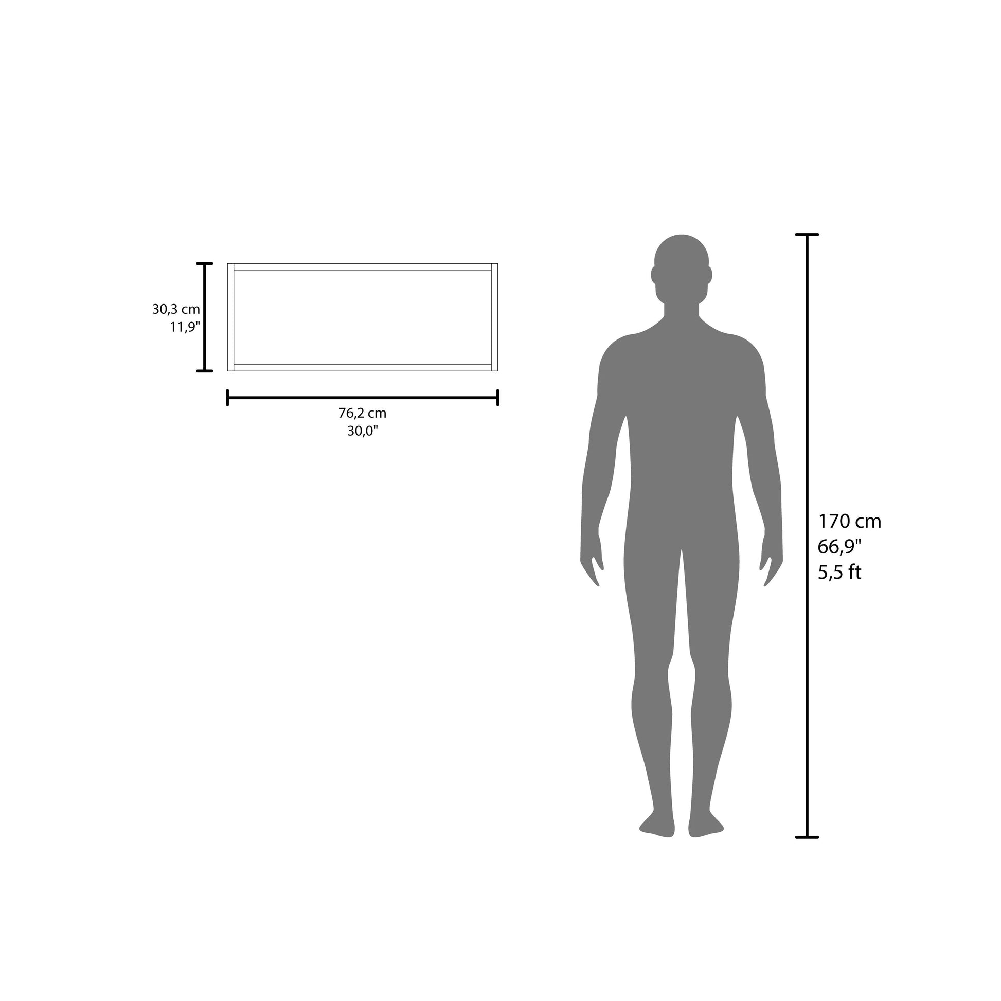 White Rock Wall Cabinet With Open Storage Wall Mounted 1 2 Shelves White Primary Living Space Wall Mounted Particle Board