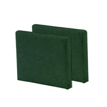 Alternative Sofa Round Armrests For 2 Seater Sofa, 3 Seater Sofa And 4 Seater Sofa, Green Chenille Green Chenille 1 Seat