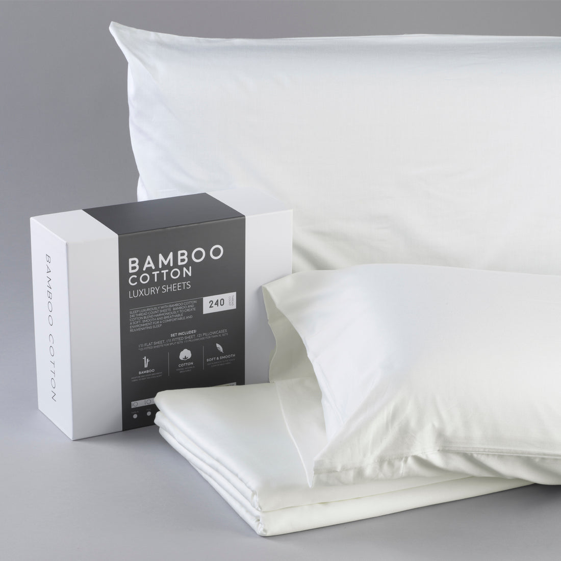 Bamboo Cotton Sheets Soft And Smooth With Viscose From Bamboo Ivory Cal King Split Head Ivory Cotton