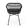 Orlando Chair Grey Iron Plastic