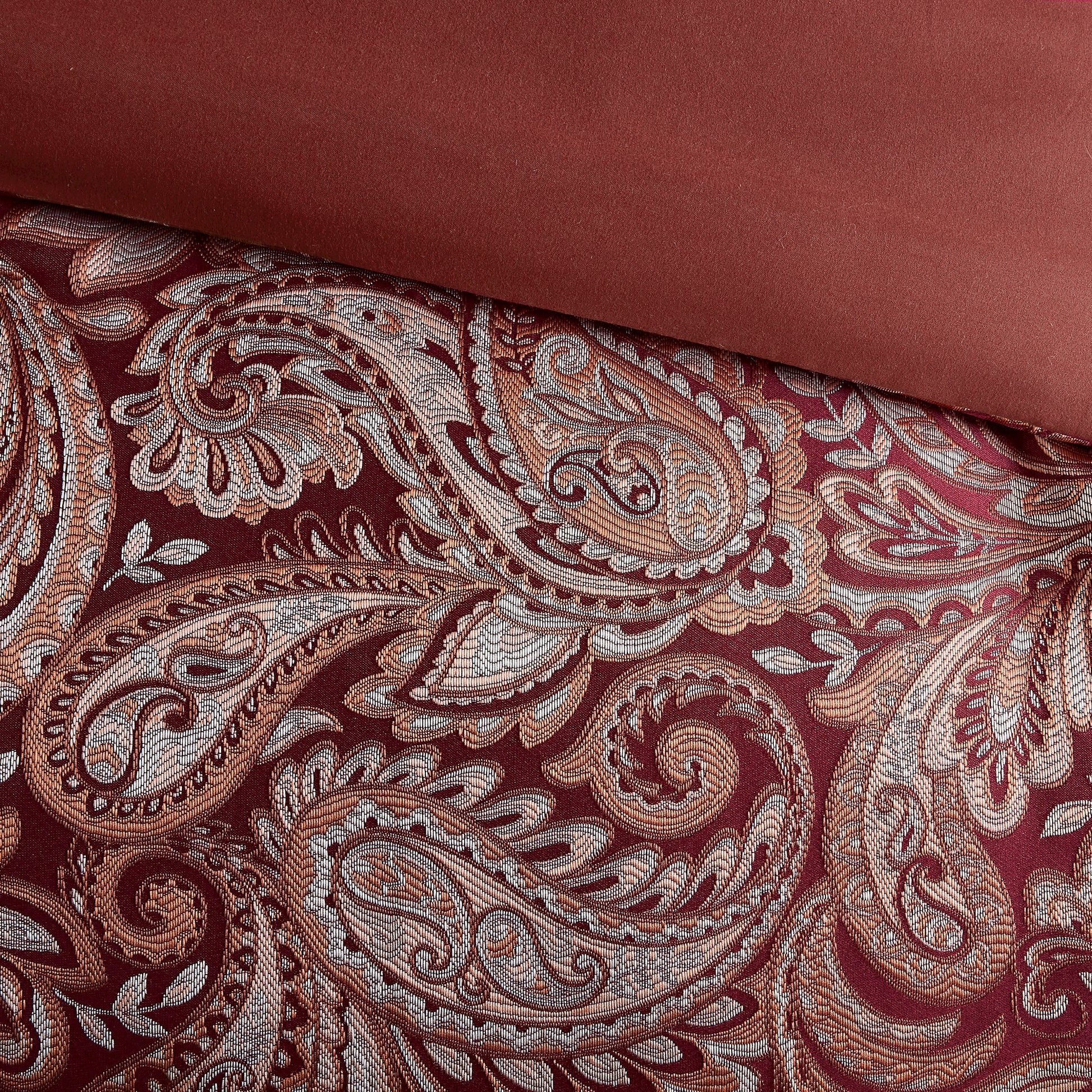 12 Piece Comforter Set With Cotton Bed Sheets Red Cal King California King Red Cotton