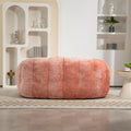 Coolmore Bean Bag Sofa Lazy Sofa Durable Comfort Lounger High Back Bean Bag Chair Couch For Adults And Kids, Indoor & Outdoor, Accent Floor Soft Lounge Chair Pink Chenille Pink Primary Living Space