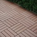 Plastic Interlocking Deck Tiles,44 Pack Patio Deck Tiles,12