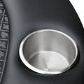 95 Inches Poker Table Model 18755 Black With Cup Holders And Chips Tray Black Primary Living Space Modern Plastic,Wood