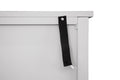 2 Door Cabinet, American Furniture, Suitable For Bedroom, Living Room, Study Light Grey Mdf