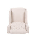 Recliner Beige Fabric