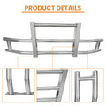 Stainless Steel Deer Guard Bumper For Volvo Vn Vnl 2004 2017 With Brackets Chrome Stainless Steel