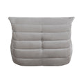 Luxury Accent Chair Button Tufted Detail Gray Microfiber Comfy Chair Living Room Furniture 1Pc Gray Primary Living Space Contemporary,Modern Microfiber