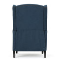 Recliner Navy Blue Fabric