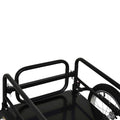 Aosom Bike Cargo Trailer For Hefty Loads, Foldable Compact Storage, Universal Hitch, Bike Wagon Bike Trailer Bicycle Cargo Trailer Bike Attachment With 16