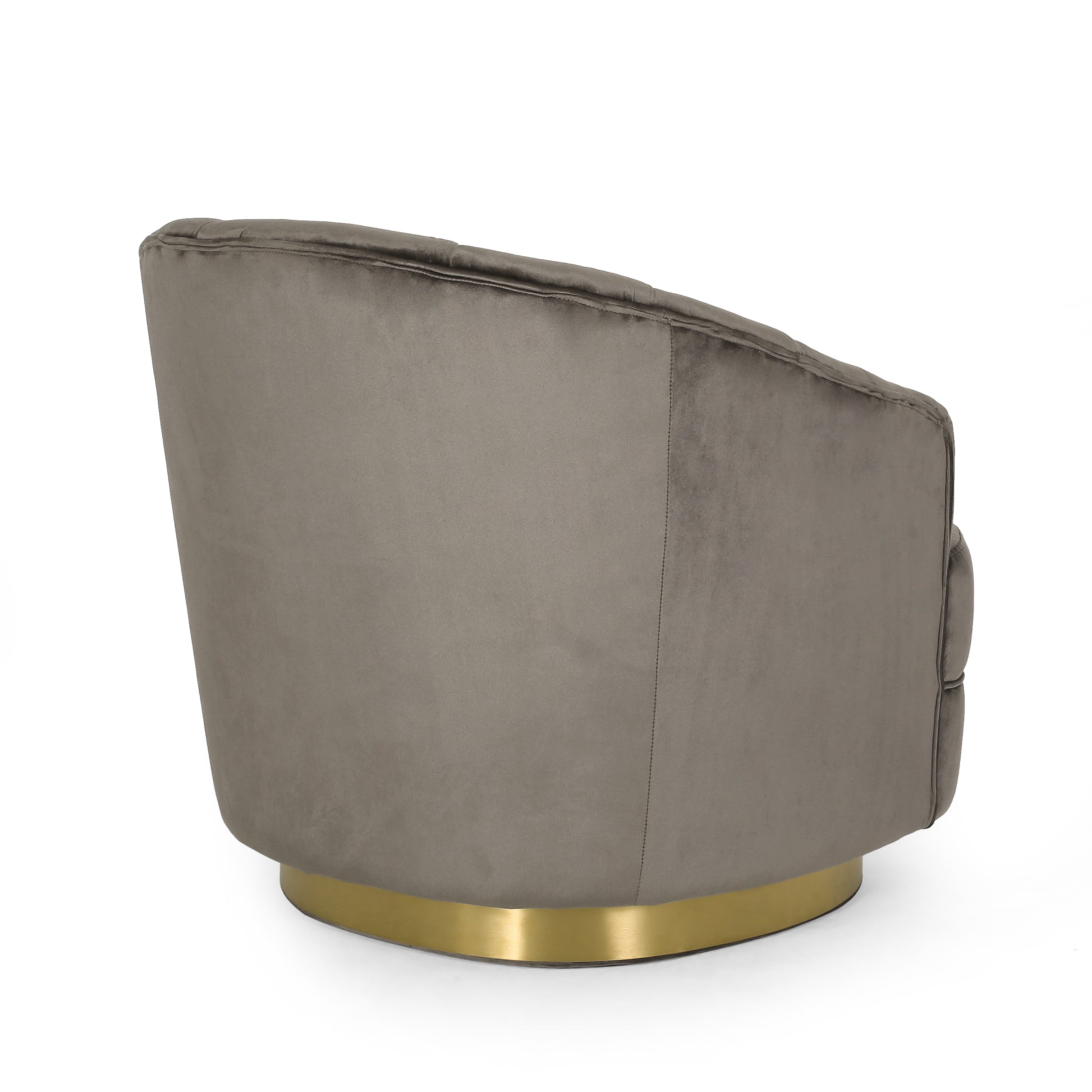Arm Chair Grey Velvet