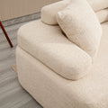 Unique Modeling Design,Upholstered Indoor Furniture,Foam Filled Sleeper Sofa Bed For Living Room,Bedroom,3 Colors Khaki Primary Living Space Modern Foam Polyester 4 Seat
